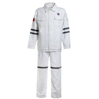 China Flame Retardant Flame Retardant Safety Coverall White ARC Coverall ARC Clothing for sale