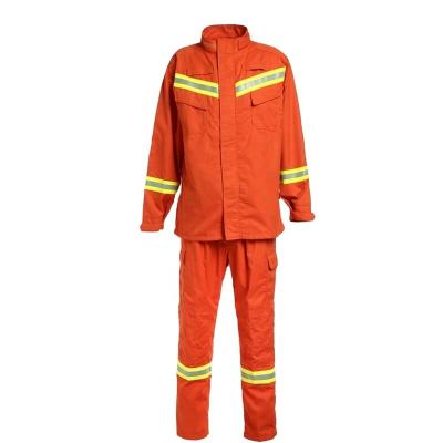 China Nomex Flame Retardant Clothing Safety Work Wear Fire Retardant Firefighter Uniform for sale