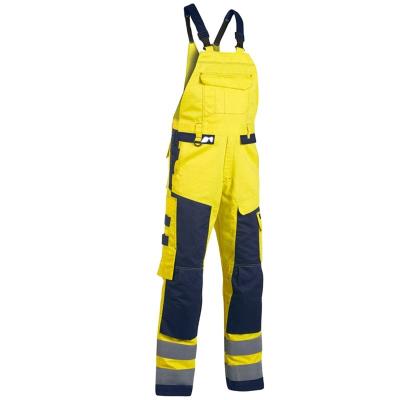 China Flame Retardant Cotton Work Bib Pants Overall Uniform Workwear for sale