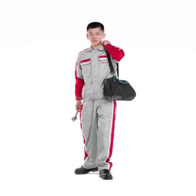 China New Breathable Factory Car Repair Workers Clothing Uniform Sets Work Suit for sale