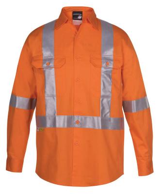 China hi force reflective taped hi force 3m reflective tape long sleeve coveralls and work uniforms for sale