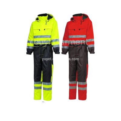 China Good Price OEM Anti-foul Quality Worker Reflective Waterproof Raincoat for sale