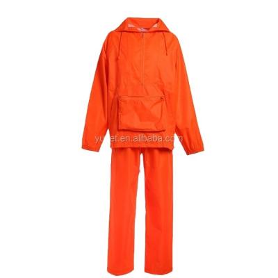 China 2021 Safety QUICK DRY High Quality High Visibility Fluorescent Raincoat for sale