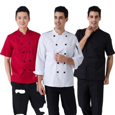 China Various Colors Customized Design Sushi Chef Uniforms New Style Fashion Designer Chef Uniform With Pocket for sale