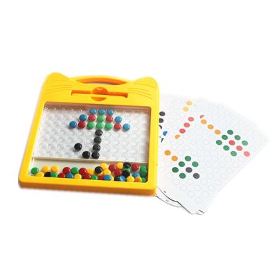 China Eco-friendly Material New Arrival Painting Board Erasable Drawing Pad Toddlers Dot Art Magnetic  Doodle Board for sale