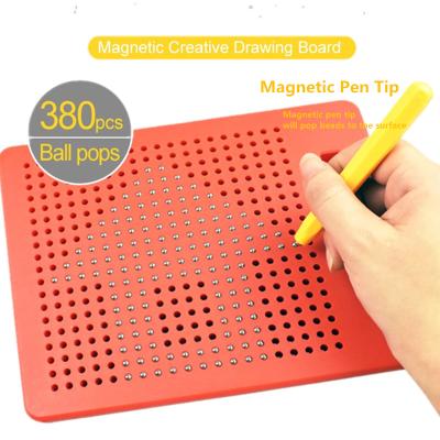 China Eco-friendly Material Educational Magnetic Drawing Board Colorful Drawing Learning Sketchpad Magnetic Tablet Erasable Drawing Board Gift for sale