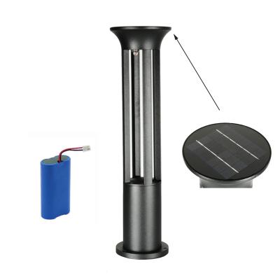 China Garden aluminum led solar garden light 2.5w led bollard led solar garden light for sale