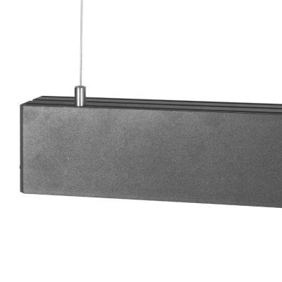 China Desktop Ce Dimmable 130lm/w Hanging Adjustable Flat Led Linear Light for sale