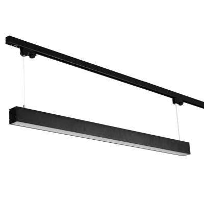 China Warm Aluminum Desk 4000K Low Pendant Led Linear Lighting 1200mm for sale