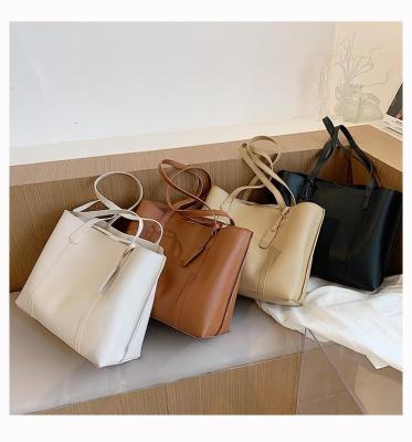 China Wholesale High Quality Famous Designer Style Luxury Women's Handbag Fashion Canvas Ladies Modern Tote Bag Large for sale