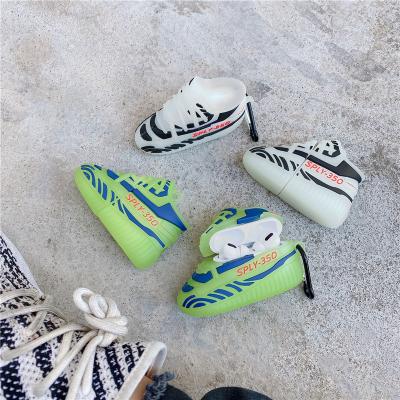 China Yeezy 350 Cute Zebra Sneakers Sports Fashion 3d Fashion Headphone Light Case For Airpods 1/2/pro for sale