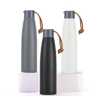 China Sustainable Double Wall Stainless Steel Sports Cola Hot Water Bottle Single Sales 500ml Cola 17oz Bottles Outdoor for sale