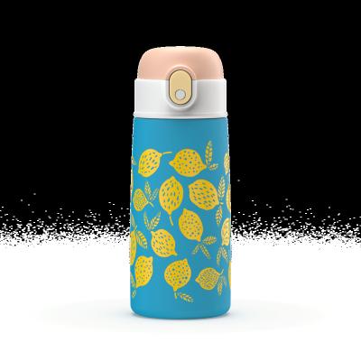 China Eco Friendly Sustainable 16oz Double Wall Stainless Steel Kids Insulated Water Bottle for sale