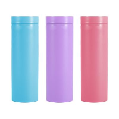 China Viable Colored Tumbler Cups 16oz Straw Tumblers Double Wall Acrylic for sale