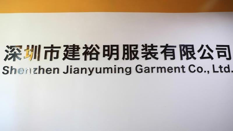 Verified China supplier - Shenzhen Jianyuming Clothing Co., Ltd.