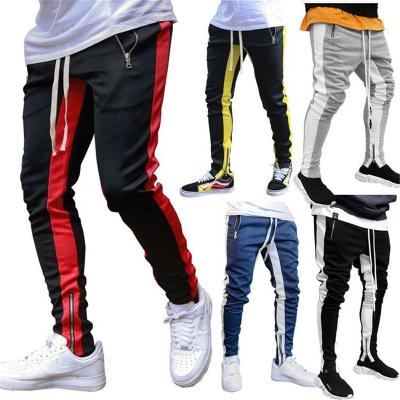 China Anti-wrinkle Anti-wrinkle sports casual pants, zippered sports pants with low feet in Europe and America for sale