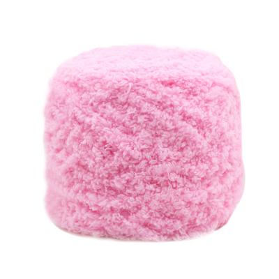 China OEM Service 45 Colors Available Coral Fleece Yarn Acrylic Crochet Yarn DIY Knitting Yarn for sale