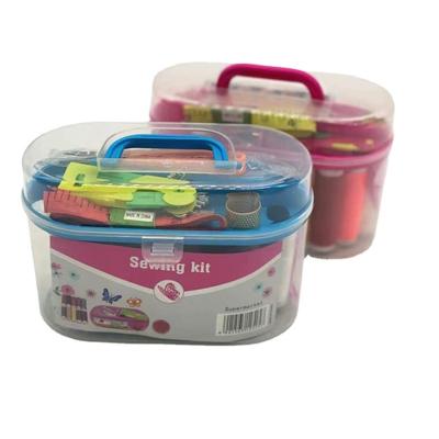 China Household Knitting Portable Knitting Kits Sewing Tool Storage Box Cloth Change Tool Sewing Kit for sale