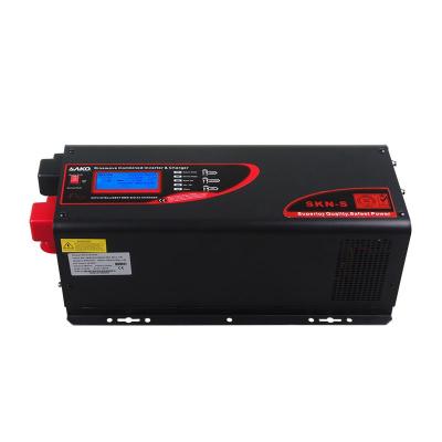 China Sako Solar Power System Off Grid / Hybrid Solar Inverter With LCD Screen 4KW/5KW/6KW DC To AC Household for sale