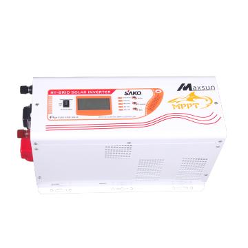 China Sako Solar Power System Hot Sale Inverter 1KW/2KW/3KW 12V/24V Solar Pure Sine Wave Inverter with MPPT Solar Charge Controller for sale