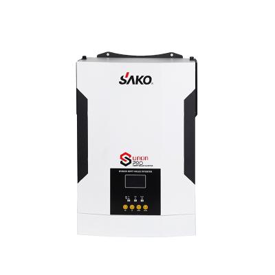 China Good Price Sako Solar Power System 48V High Frequency Hybrid Inverter 5.5KW Built-in 100A MPPT Load with Optional WiFi for Solar System for sale