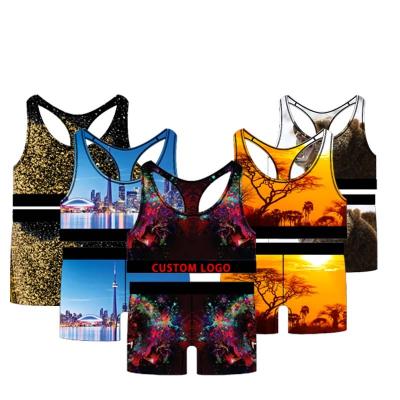 China Anti-Bacterial 2023 New Design Hot Custom Brand Logo Plus Free Size Man Sexy Women Sport Bra Set  High Quality Ladies Underwear Panties for sale