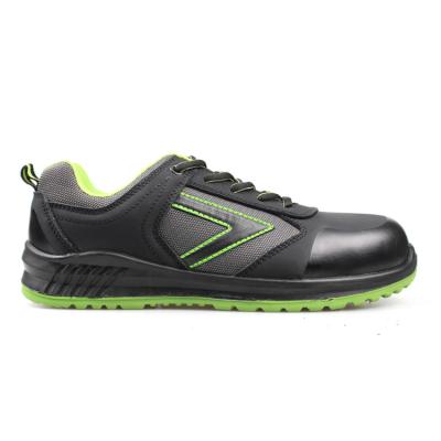 China Fashion Steel Toe New Breathable Running Steel Toe Split Nubuck Leather Safety Shoes For Man for sale