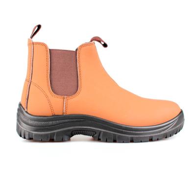 China Customized Logo Split Nubuck Steel Toe Anti-slippery Rubber Leather Work Safety Rejects SAFETY SHOES for sale