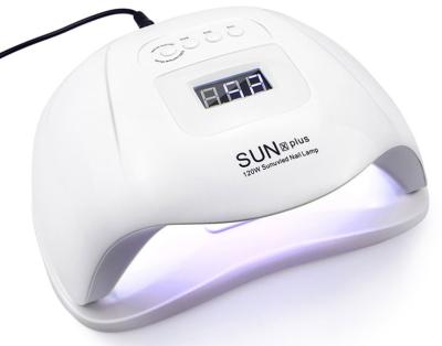 China Wholesale Plastic Manufacture SunX Plus Nail Polish Dryer Machine 120w LED Lamp Nails UV Lamp Nail Dryer for sale