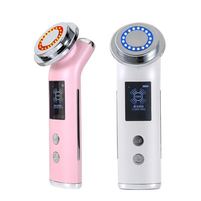 China Skin Tightening Home Use Mini Rechargeable Photon Ultrasonic Skin Care Beauty Device for sale