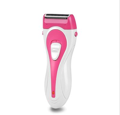 China Women Body Leg Ladies Single Electric Shaver Wet Dry Rechargeable Blade Lady Shaver for sale