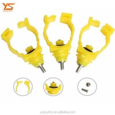 China Automatic Double Bird PVC Hose Nipple Drinker for Chicken Cage for sale