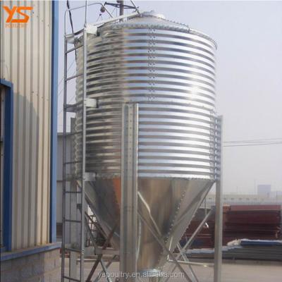 China Durable Broiler Poultry Farm Equipment Feed Silo For Broiler House for sale