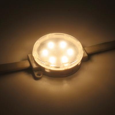 China LANDSCAPE Factory Outlet Waterproof RGBW 50MM LED Pixel 2W 24V IP67 Warranty 3 Years Bright for sale