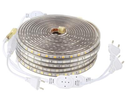 China LANDSCAPE 60 Lights 220V High Voltage 5050 Flexible Led Strip Waterproof Indoor And Outdoor Park Light for sale