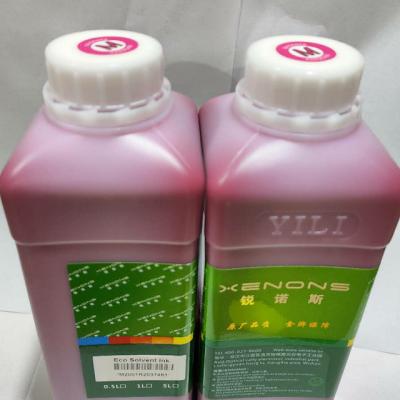 China Roland Mimaki Mutoh Vivid eco color printing ink DX5/DX7/ciss solvent ink/ecosolvent ink for sale