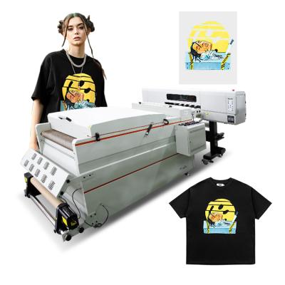 China Garment Stores Factory Supply Good Price 70cm Directly To Film DTF Printing Machine DTF Printer For T-shirts for sale