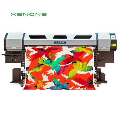 China digital fabric printer 2m printing machine for textile flag/digital fabric printer/banner for sale