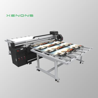 China Hotels UV HYBRID ROLL TO ROLL LARGE FORMAT FLATBED 3D PRINTER EFFECT PVC PE PET ACRYLIC GLASS-METAL WOODEN GLASS METAL EMBOSSED PRINTER for sale