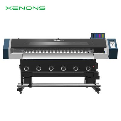 China Printer Xenons X2S-6401D 1.6M Large Format Eco Paper Solvent Printer for sale