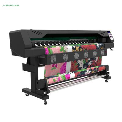 China Bill Printer Automatic Digital Inkjet Printer Roll To Roll Sticker Printer Satin Ribbon Printing Machine for sale