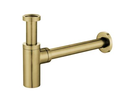 China Modern China Made Brass Bottle Trap P Trap Siphon For Basin Drainer Bathroom Siphon Plumbing P Trap for sale