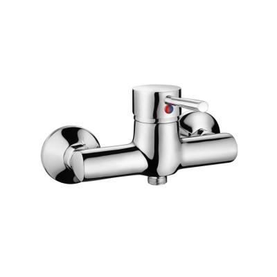 China Without Body Brass Shower Faucet OEM Factory Design Chrome Slide Bar Faucet Wall Mounted Bathtub Faucet for sale