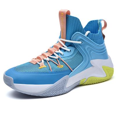 China The Sweat-absorbent shoes of the new autumn and winter sports shoes students upper lightweight men's sports shoes high for sale