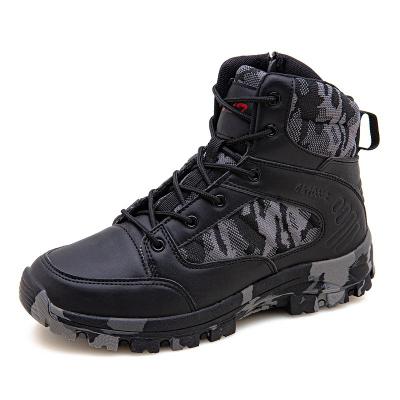 China High Top Tactical Rubber Outsole Desert Special Forces Combat Boots Sweat-absorbent Outdoor Shoes for sale