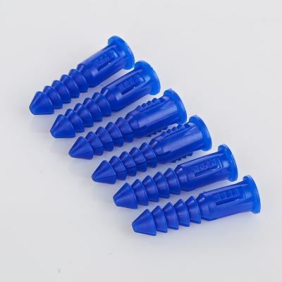 China Quickly Installs Competitive Price Low Price Expanding Tube Ceiling Screws Wall Anchor Bolts Nylon Sockets for sale