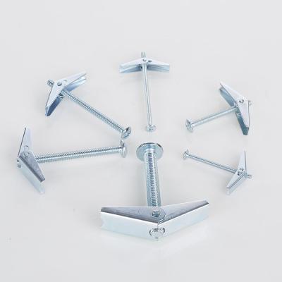 China Wholesale Eco-friendly Cheap Winged Butterfly Anchor Metal Toggle Wall Plug Galvanized Drywall Anchors for sale