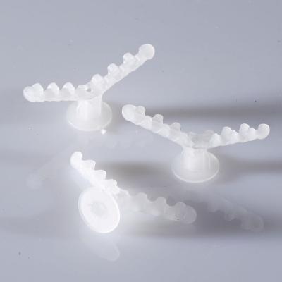 China White Pe Nylon Wall Anchors Building Construction Wide Varieties Plug And Screw for sale