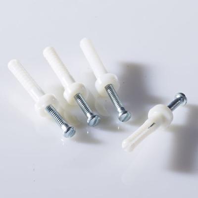 China Most different type raw material white plastic size wall plug in plastic wall sockets for concrete for sale