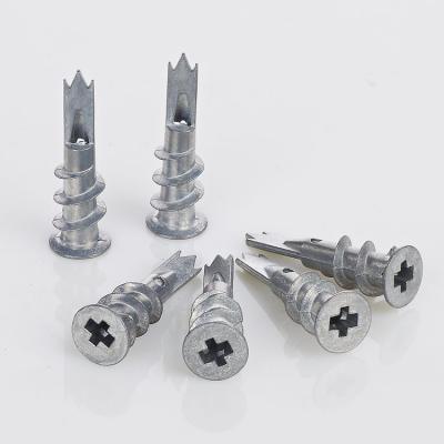 China 304 Stainless Steel Competitive Price Metal Anchor Bolts Plastic Cheap Hollow Wall Anchors for sale